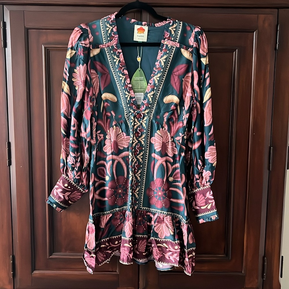 FARM rio mini dress